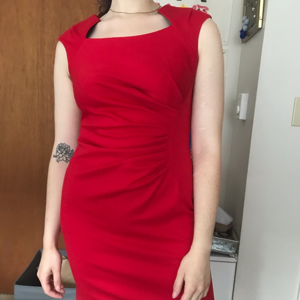 Super cute and sassy red dress